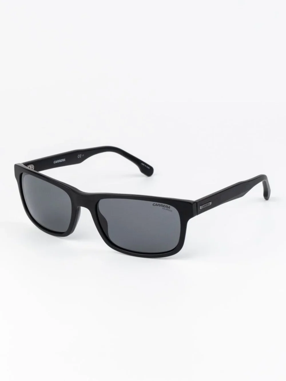 Carrera Men Sunglasses Matte Black Polarized Rectangular CARRERA 299/S 0003/M9